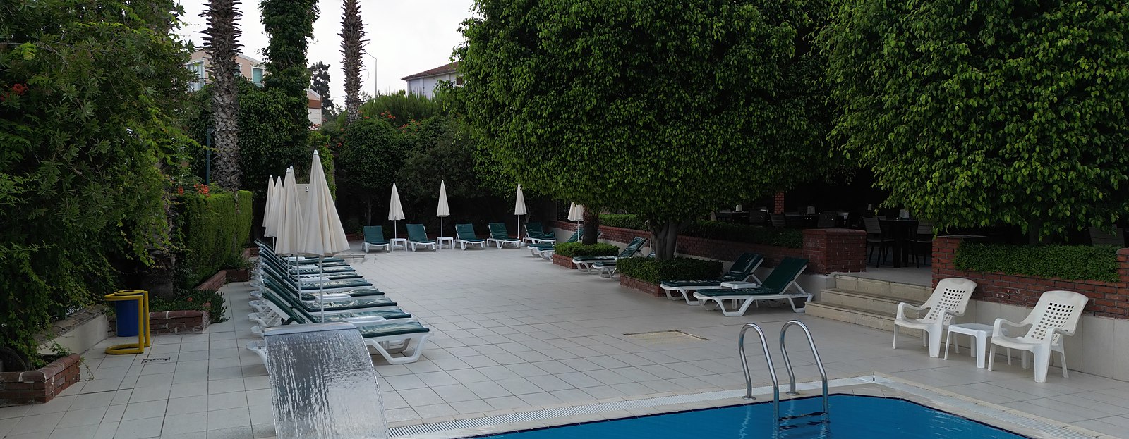 Outdoor swimming pool at Side Kervan Hotel